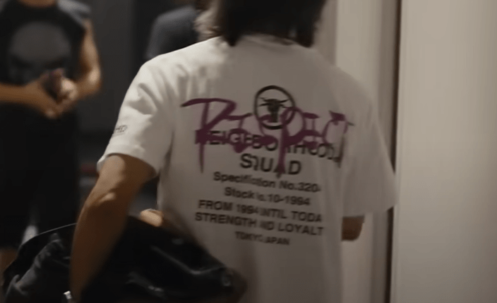 B'z稲葉浩志ネイバーフッドコラボTシャツ